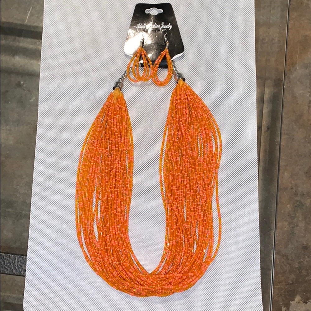 Fashion Necklace & Earrings Set